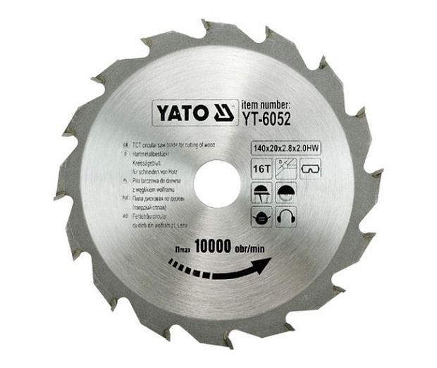 Compass YATO pilový kotouč na dřevo 140x20mm YT-6052