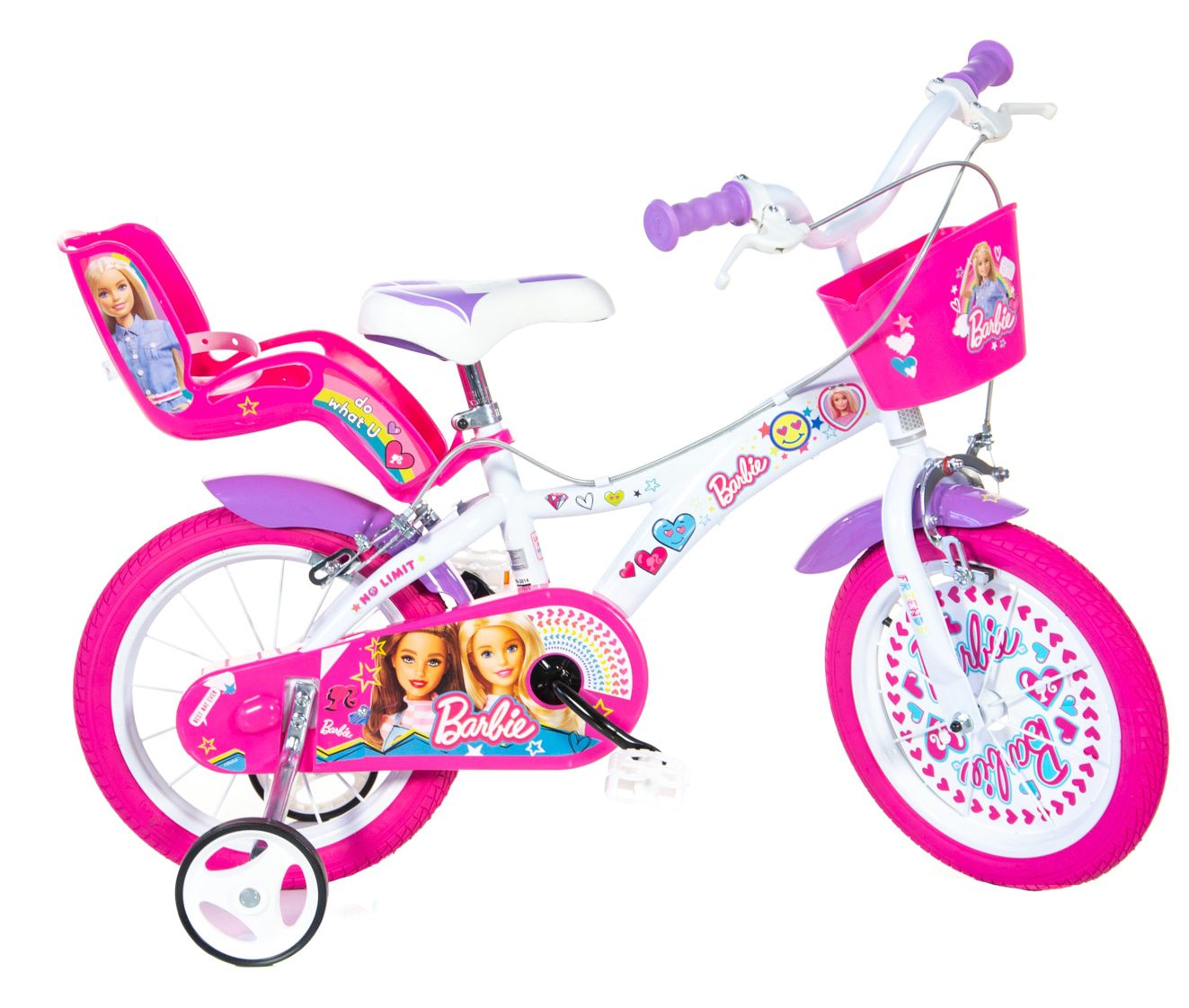 Dino bikes 164RN BARBIE 16" 2022 dětské kolo