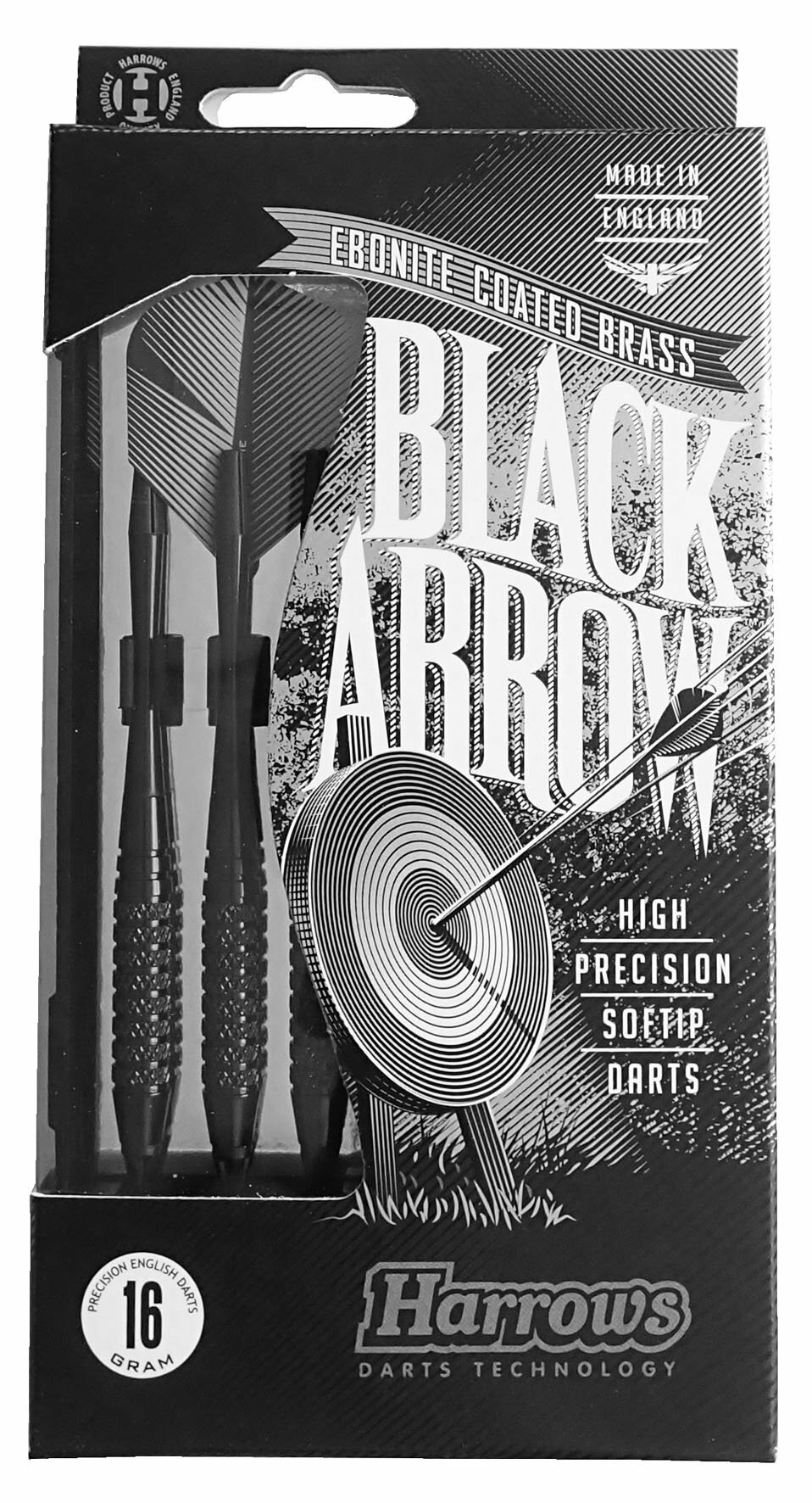 Harrows BLACK ARROW 14g 05-T16-14 šipky