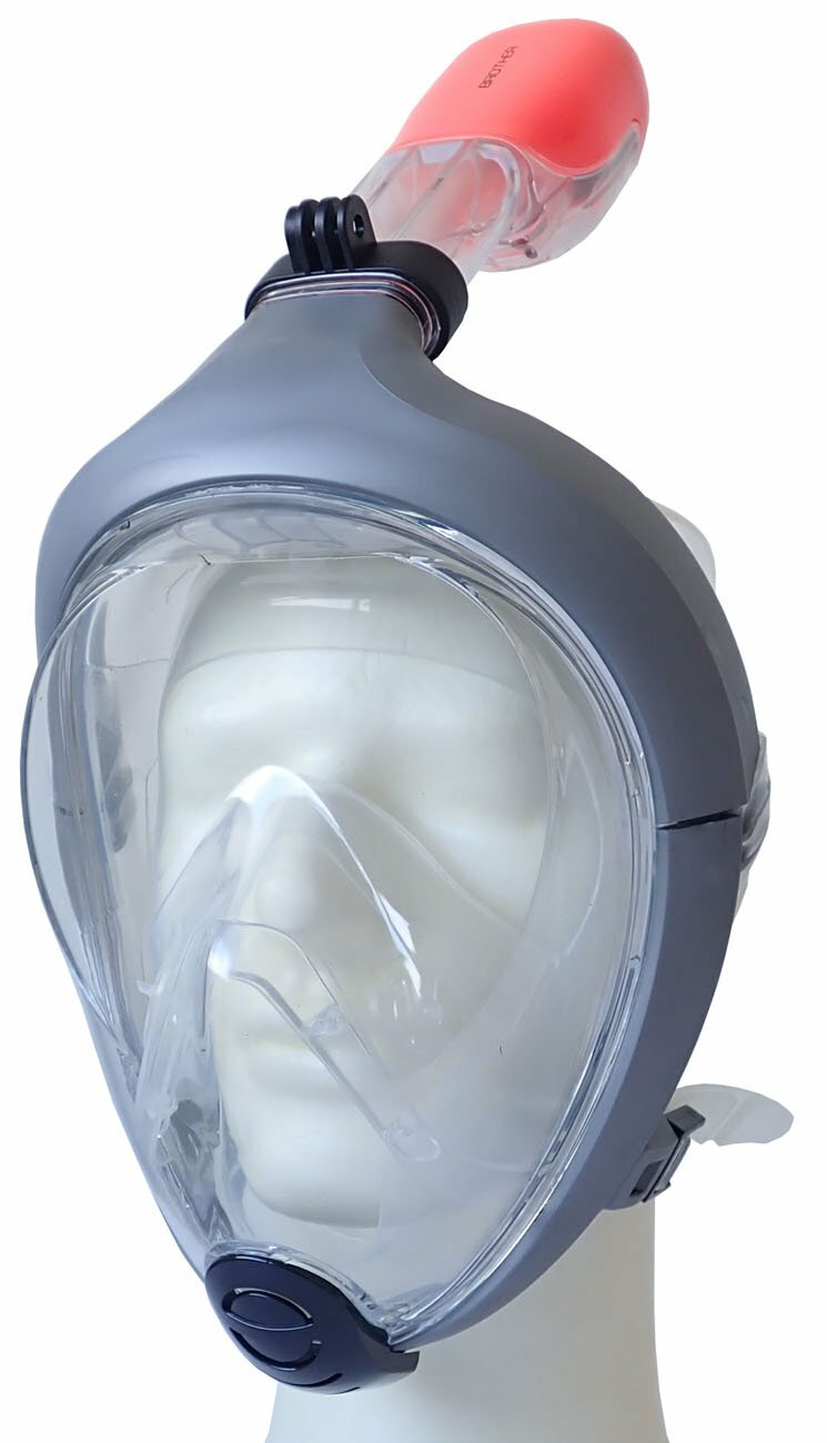 Acra P1501 Celoobličejová potápěčská maska se šnorchlem 05-P1501L-SE
