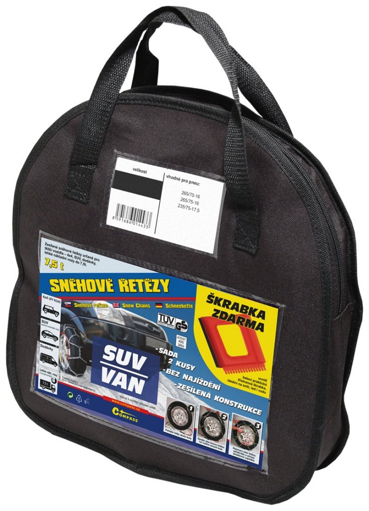 Compass Sněhové řetězy Compass SUV-VAN 210