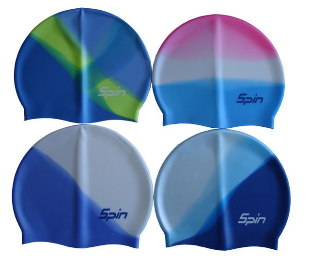ACRA P1128 Koupací čepice Spin multicolore