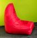 Lounge OMNIBAG new design 96x60x90 - sedací pytel v červené barvě