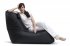 Omnibag Pillow lounge new design 120x60x90 černý sedací pytel s podhlavníkem
