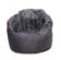 Sedací pytel Beanbag Lumin Chair Dark Gray 80x80x75 tmavá šedá