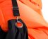 Sedací pytel Omnibag Duo Fluorescent Orange-Black 181x141