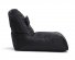 Omnibag Pillow lounge new design 120x60x90 černý sedací pytel s podhlavníkem