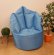 Sedací pytel Big Queen chair OMNIBAG 110x95x135 modrý
