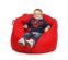 Sedací pytel Beanbag Lumin Chair Rose 80x80x75 červená