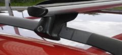 Střešní nosiče ELSON auto FP12000+TA2115 Flexbar Alu - příčníky na hagusy